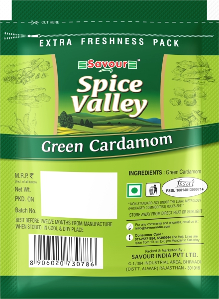 Savour Spice Valley Green Cardamom