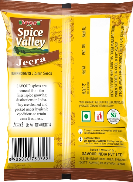Savour Spice Valley Cumin Seeds