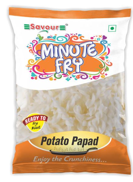 Savour Minute Fry Potato Papad